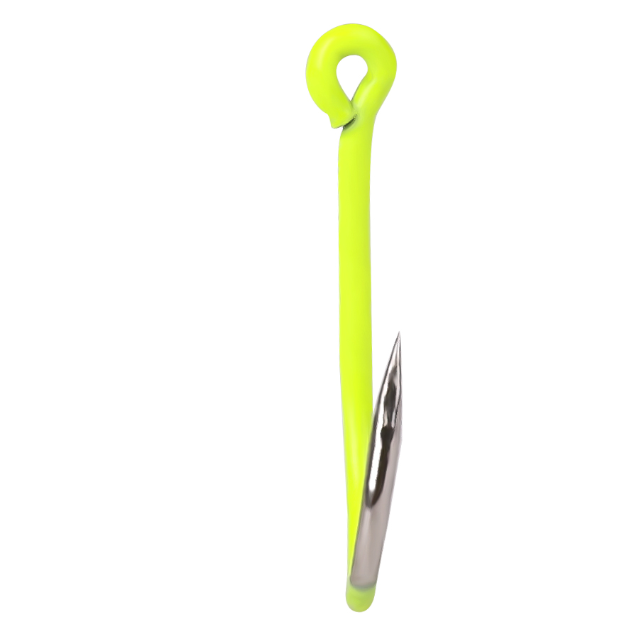 NGB 50pcs 1/0#-10#Fluorescent  - огляд і ціна Fishing Hook Barbless