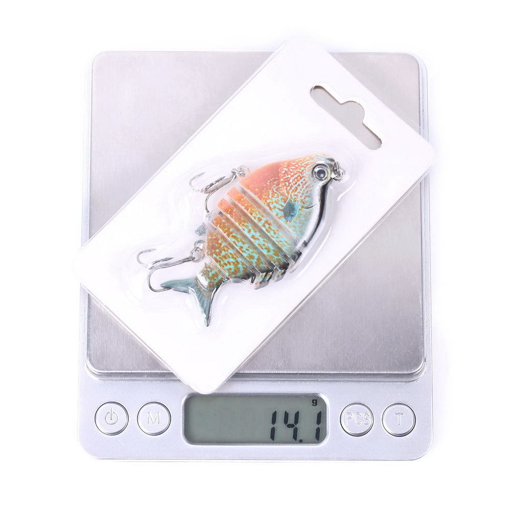 63mm 9.3g Lifelike Tilapia Swi - огляд і ціна Fishing Hook Treble