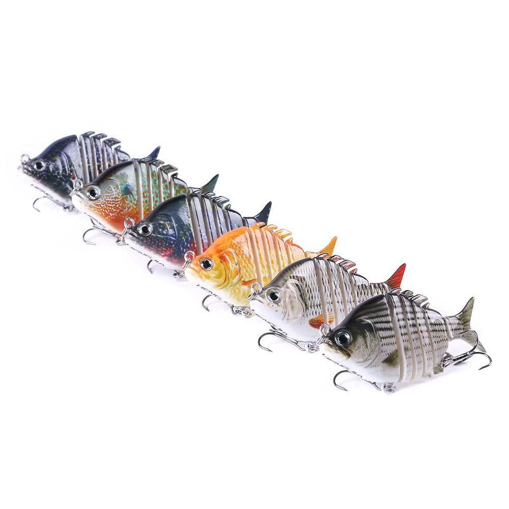 63mm 9.3g Lifelike Tilapia Swi - огляд і ціна Fishing Hook Treble