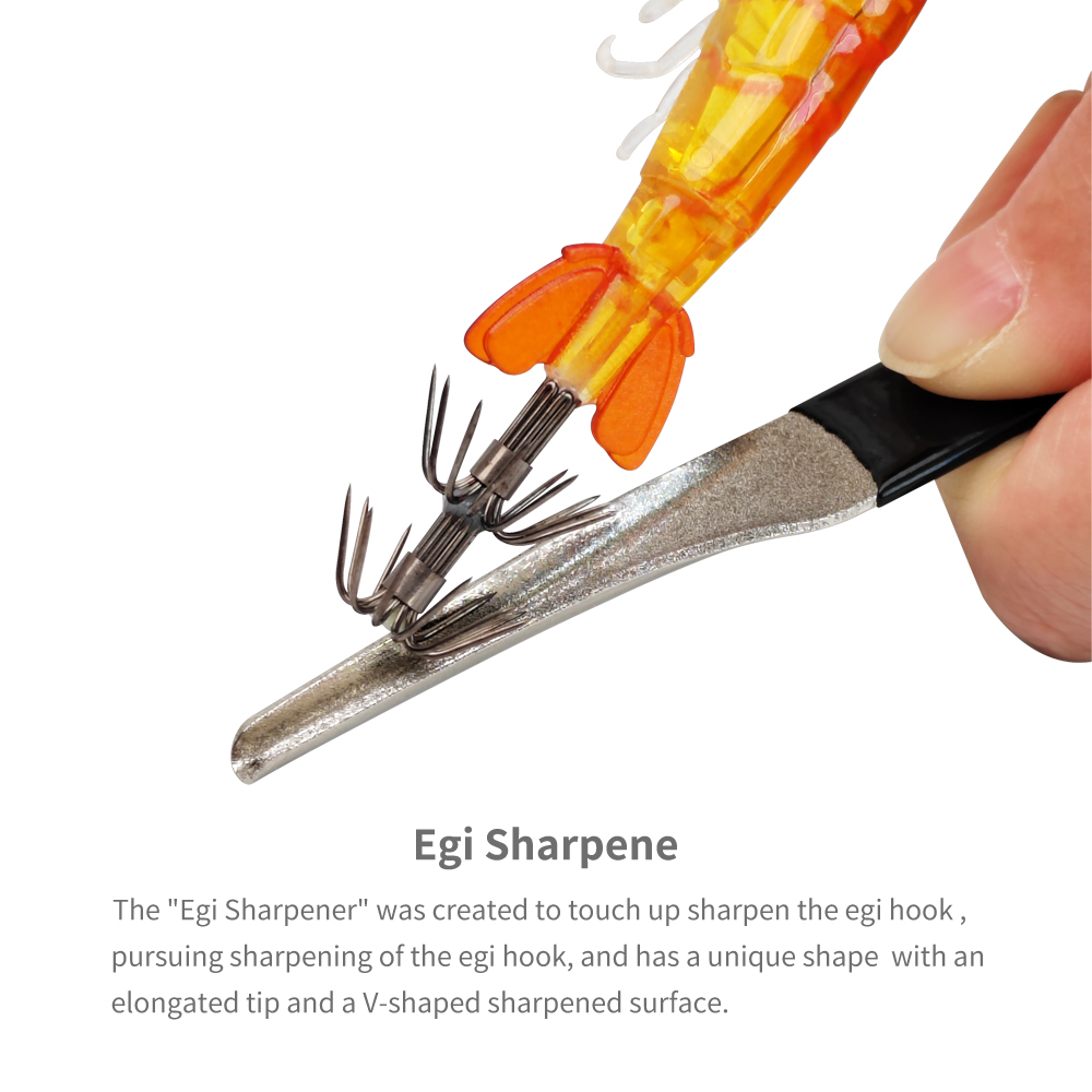 4in1 Eging Fishing Kit Retract - огляд і ціна Fishing Hook Sharpener