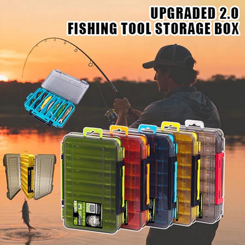 Double-Sided Compact Tackle Bo - огляд і ціна Fishing Hook Box
